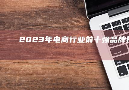 2023年电商行业前十强品牌排行榜