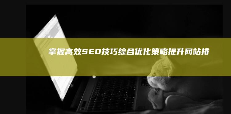 掌握高效SEO技巧：综合优化策略提升网站排名